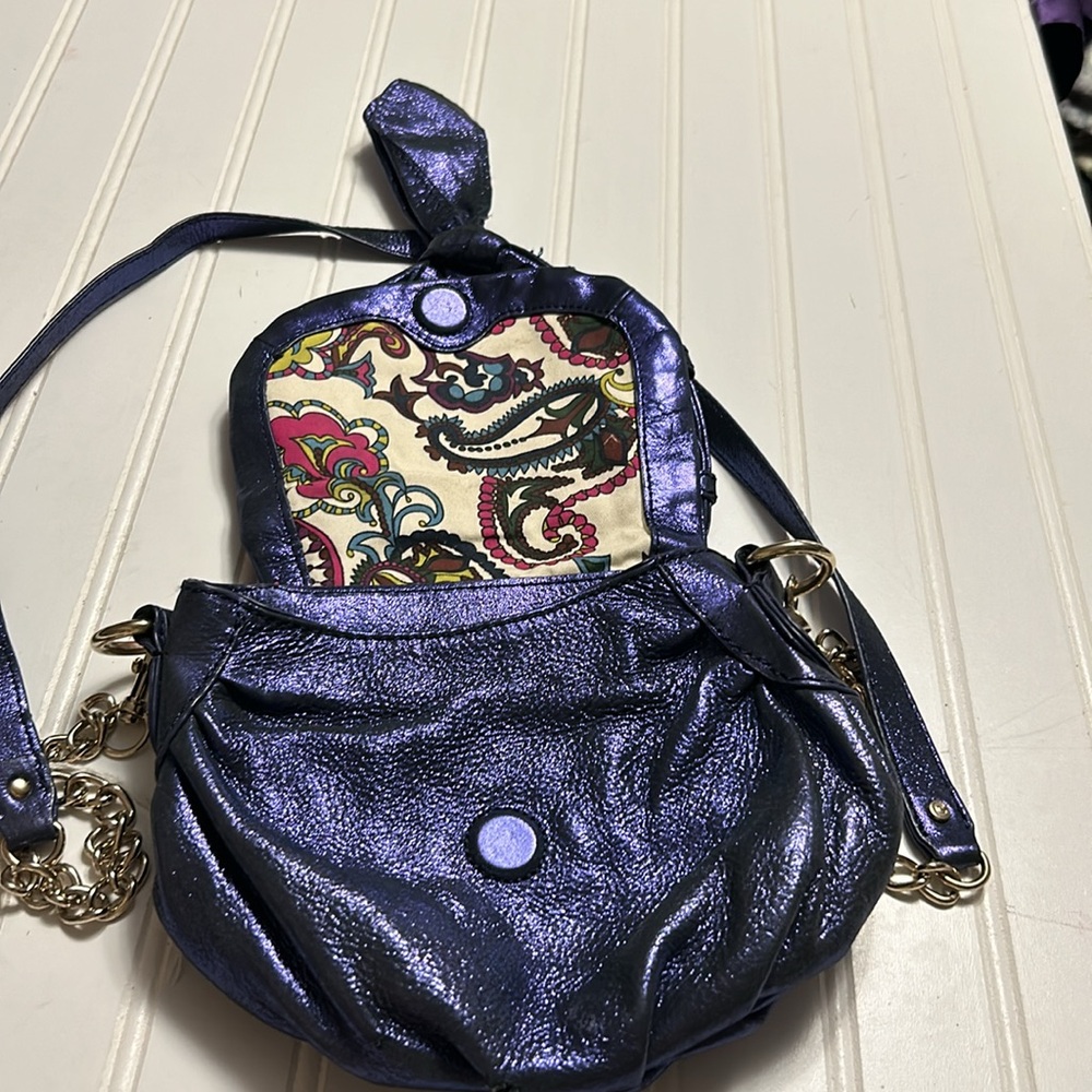 Corso Cuomo Blue Crossbody Bag